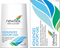 newflex gel s okamžitým osvěžujícím účinkem